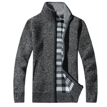 Fashion Mens Sweaters Wool Cardigan Sweater Full Sleeves Slim Solid Men's Thick Stand Collar Pullover Men Sweaters Euro Size Fashion Mens Sweaters Wool Cardigan Sweater Full Sleeves Slim Solid Men's Thick Stand Collar Pullover Men Sweaters Euro Size