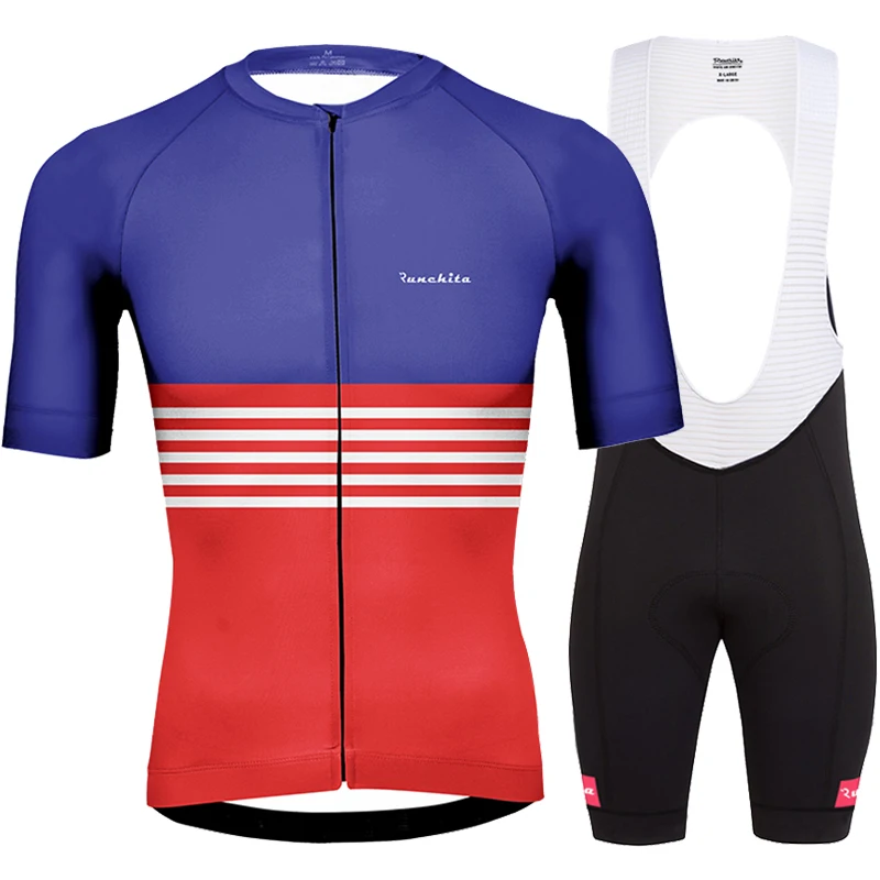 Bretelle ciclismo ropa de hombre, лето, Runchita go pro, комплекты одежды для велоспорта, мужские велосипедные комплекты с коротким рукавом, roupa ciclismo