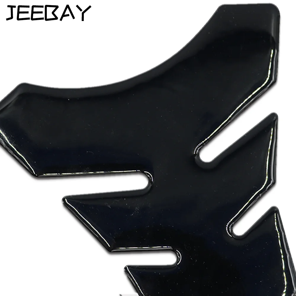 【Alizeker Mall】New 3D black carbon fiber motorcycle fuel tank Pad sticker Decals Racing Protect tank pad motocicleta car racing accessories. 