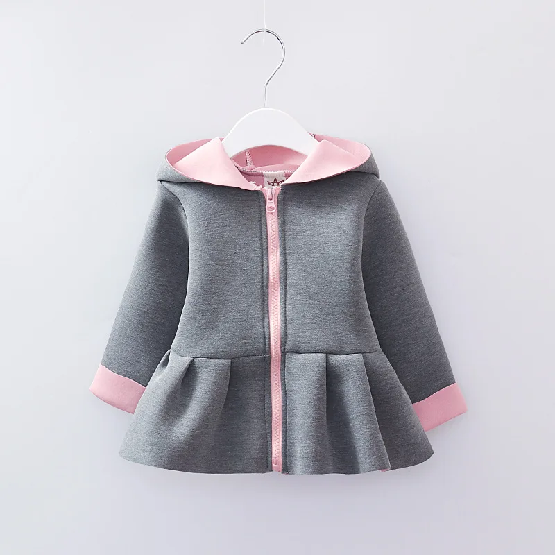 New Baby Girl Coat Jacket Cute Girls Jackets Outerwear Spring Autumn ...