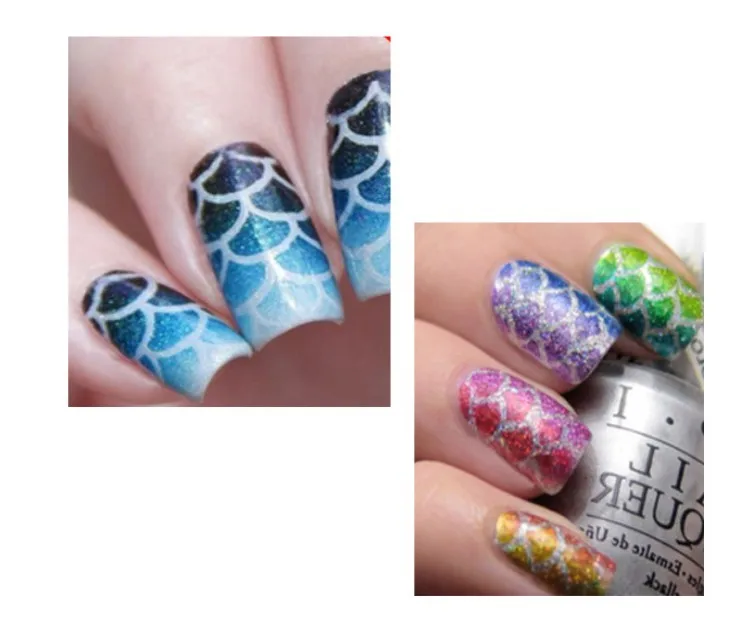 Estilos para a Escolha Lote Preto Fácil Carimbo Faça Você Mesmo Adesivos Oco Flor Coração Geometria Padrão Unhas Arte Decorações 20 10 Pçs - 12 High Quality Beleza e saúde