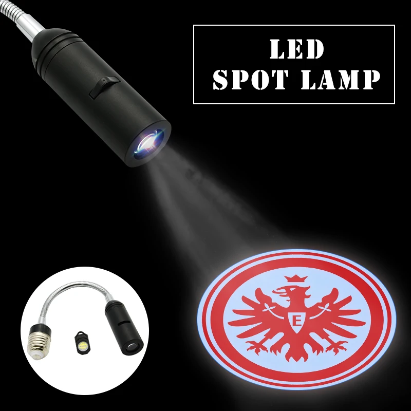 

Welcome Projection Door light for fans 110V / 220V E27 Bar Hotel Logo Advertising bulb lamp spotlight Replaceable Film