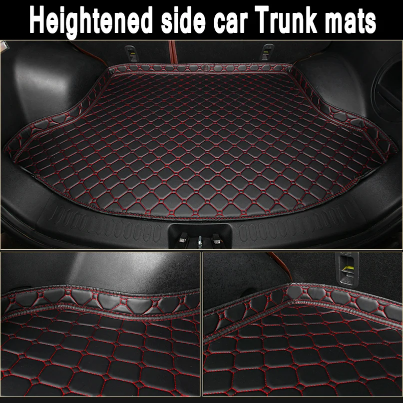 

ZHAOYANHUA Custom fit Heightened side car Trunk mats for Cadillac XT5 Escalade ATS ATSL CT6 CTS SLS SRX Seville SLS sedan