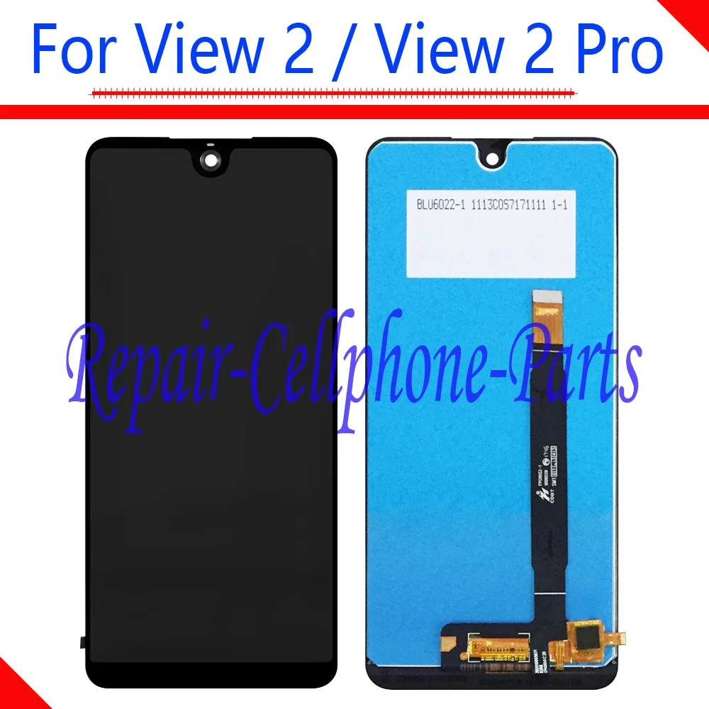 

6.0 inch Black New Full LCD DIsplay + Touch Screen Digitizer Assembly Replacement For Wiko View 2 M2124 / View 2 Pro M2123