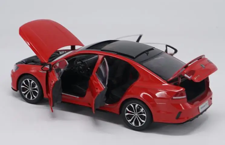 Высокая имитация Volkswagen Lamando GTS модель автомобиля 1:18 передовая Коллекция игрушечных автомобилей из сплава, литая металлическая модель
