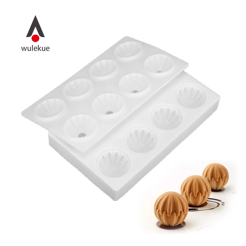 

Wulekue 1Set Silicone Pumpkin Mold Cake Decorating Tools For Pudding Ice cream Bakeware Decoration Accessories