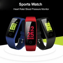 V10 спортивный смарт-браслет браслеты «Фитнес» крови Давление/сердечным ритмом монитор IPS Цвет Экран наручный трекер физической активности часы