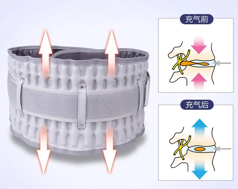 Медицинский Поясничный дисковый грыж массажер для спины, спинного ремня, пневматическое тяговое устройство для декомпрессии, бандаж, боль, поясничная поддержка