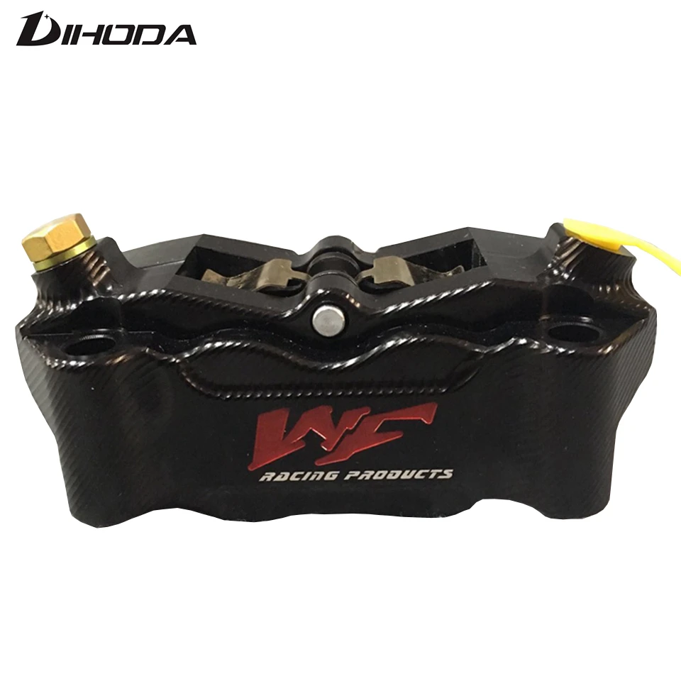 

CNC Front Brake Caliper with 4 Piston 100mm Crabs Abalone RIGS caliper brake rear brake caliper brake pump under the motorcycle