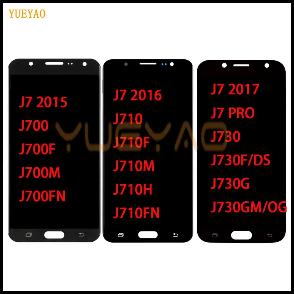 

Original For Samsung Galaxy j730 LCD DIsplay Screen For Samsung Galaxy j7 2017 Display J7 Pro 2016 J700 J700F LCD Touch J710