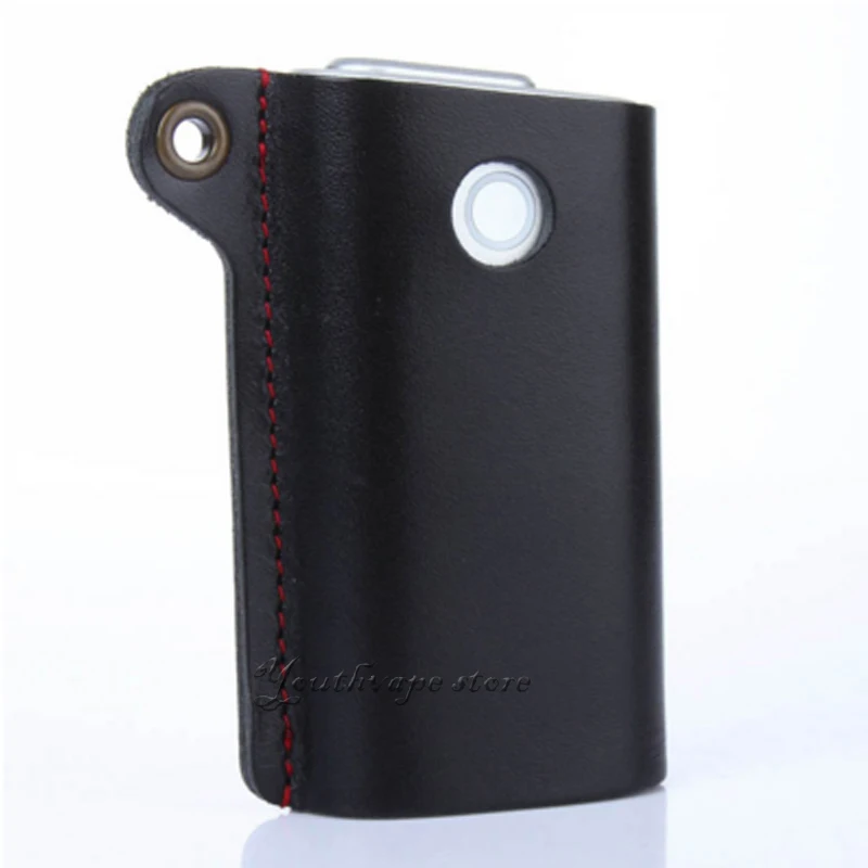 glo leather case in black