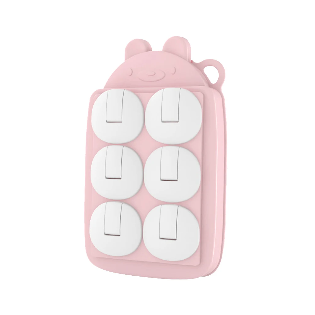 6/8 Pcs электрическая заглушка для розетки заглушки для младенцев и маленьких детей, детское защитное устройство для домашнего декора