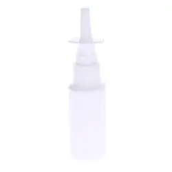 2 шт./лот 10 мл белый пустой Пластик носовой спрей бутылки насос опрыскиватель туман нос спрей многоразового бутылки для медицинской