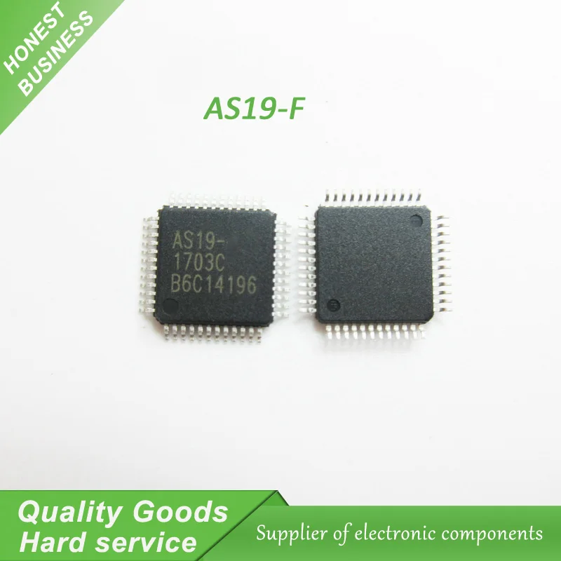 

5PCS free shipping AS19-F AS-19F QFP new original