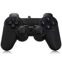 Onetomax Wired Controller Gamepad Joystick Joypad Game Controller For PS2 For PC Win 7 8 XP Double Shock Vibration Gamepad