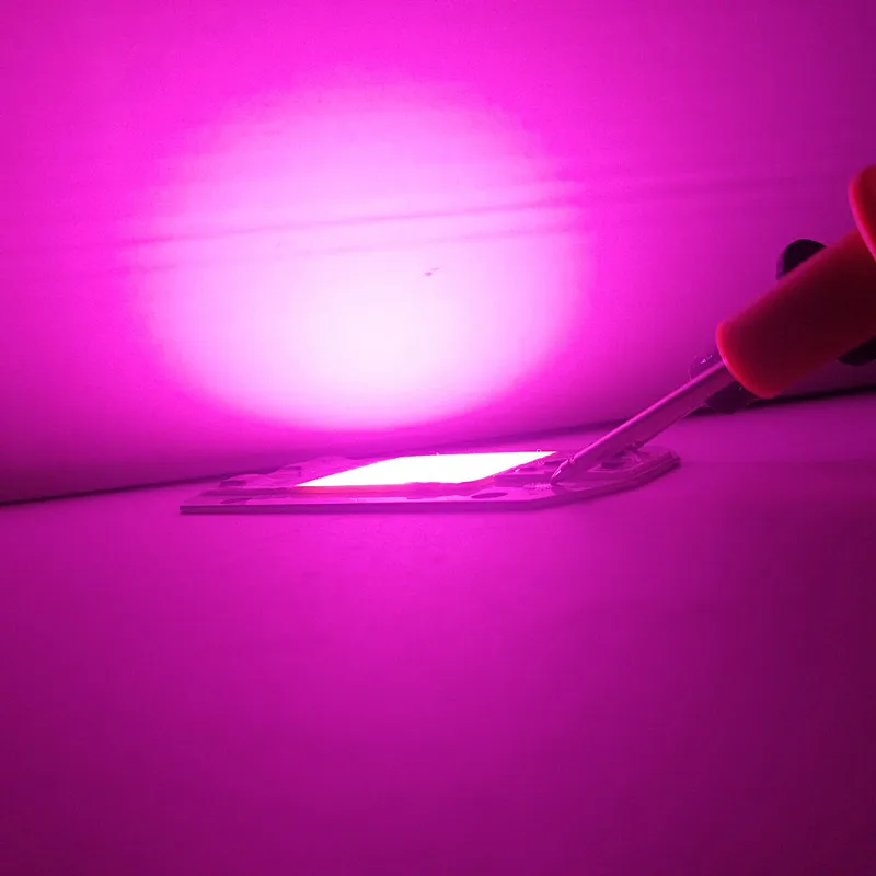 220В COB LED Chip Phyto лампа полный спектр 50 Вт светодиодные диодные лампы для