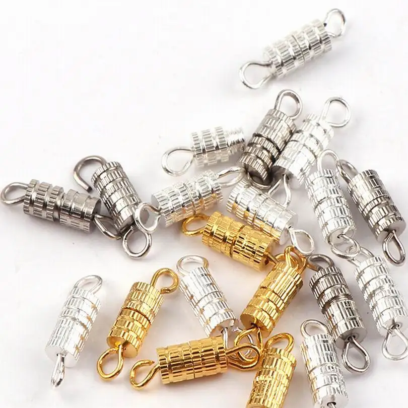 Wholesale 3000pcs/lot diy jewelry accessories plated Screw Clasps buckle Suitable For Bracelet Necklace Wholesale 3000pcs/lot diy jewelry accessories plated Screw Clasps buckle Suitable For Bracelet Necklace
