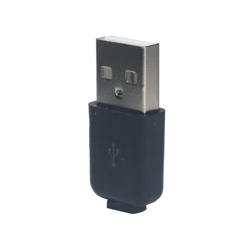 10 шт./партия типа А 4Pin изогнутые разъемы пластиковый корпус Micro USB коннектор Хвостовая вилка Sockect