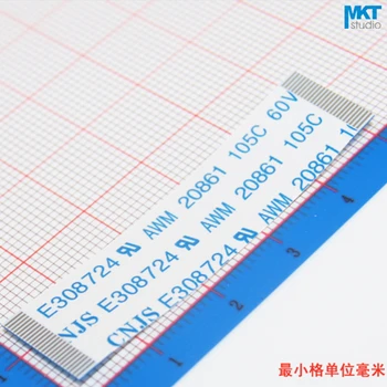 

100Pcs 6/10/15cm A/B Type 24P 0.5mm Pitch FPC FFC Flexible Flat Cable Wire Same/Opposite Surface