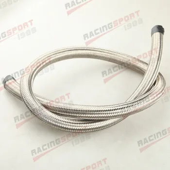 

-16AN AN16 Stainless Steel Double Braided 1500 PSI Oil Fuel Gas Line Hose