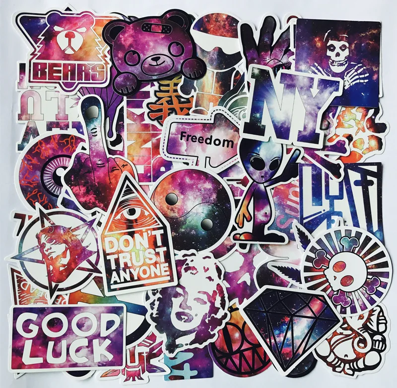 

10pcStarsky original sufeng series amazon aliexpress hot style graffiti stickers pull bar box stickers car stickers can be moved