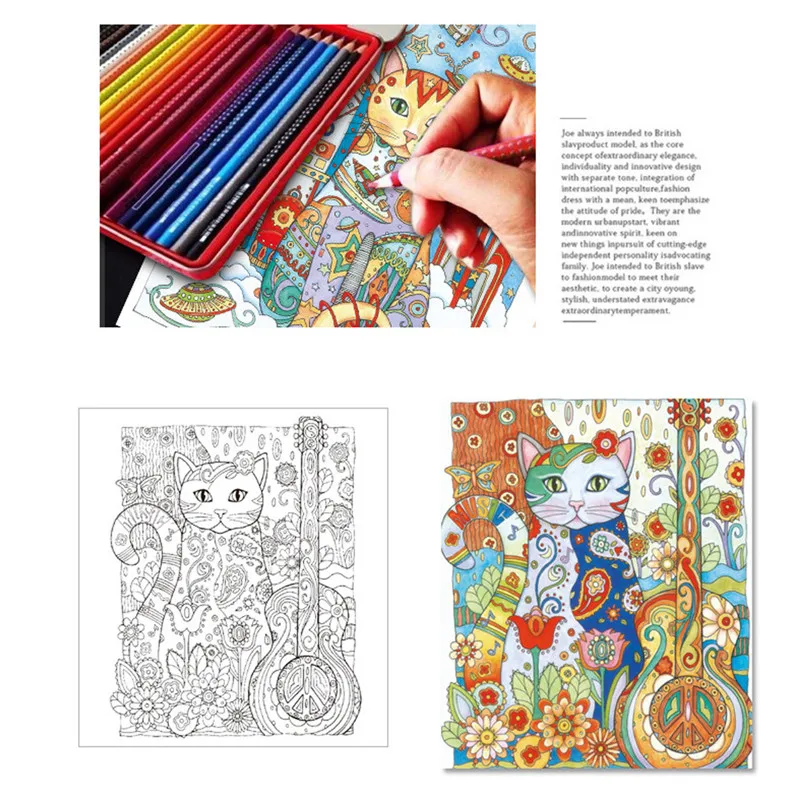 Educational Toys For Children Fun Adult Coloring Book Designs Stress Relief Coloring Book Mandalas Animals 30LY03 Educational Toys For Children Fun Adult Coloring Book Designs Stress Relief Coloring Book Mandalas Animals 30LY03