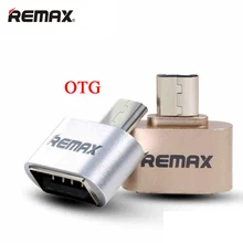 Разъем REMAX Micro USB OTG для мобильного телефона Android для ручек Расширение памяти чтение u-диск подключение мышь клавиатура Мини Размер