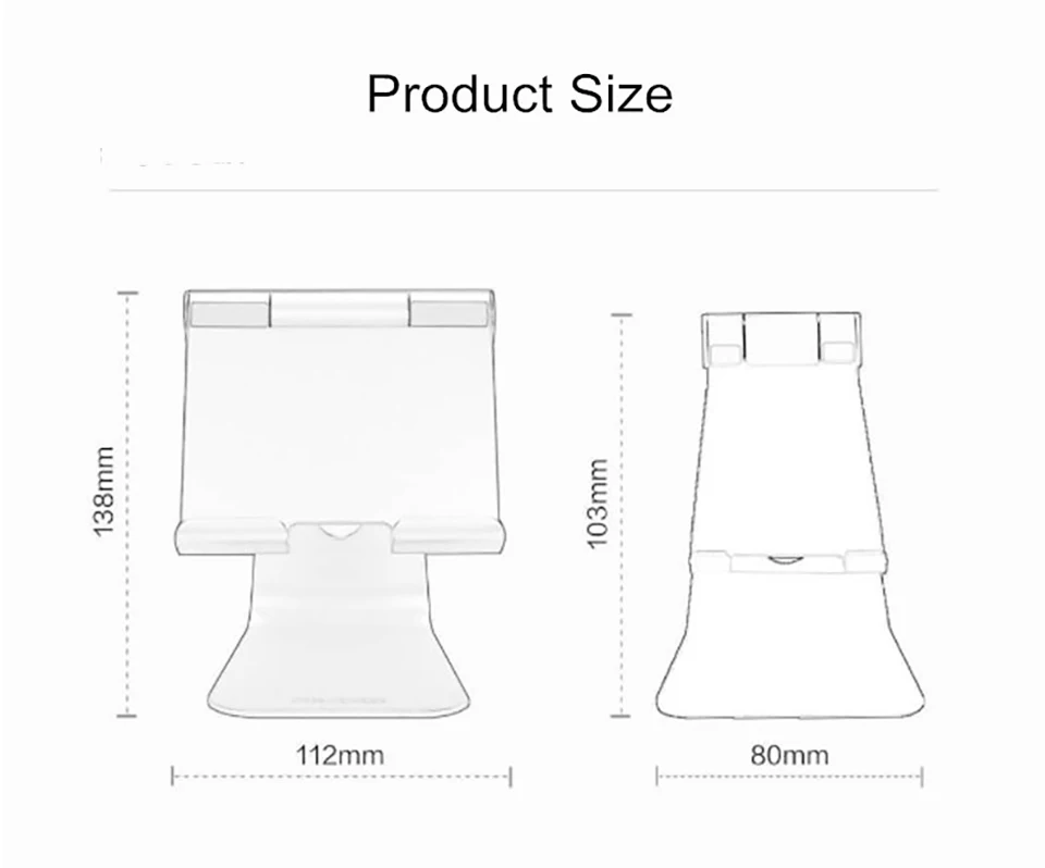 Xiaomi Mijia Guildford Holder Desk Tablet Bracket Aluminum Mount for Mobile Phone Stand Holder Adjustable Phone Stand Holder (7)