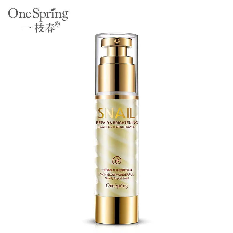 

OneSpring Deep Hydrating Emulsion Snail Essence Moisturizing Face Cream Skin Care Whitening Anti Winkles Lifting Firming Beauty