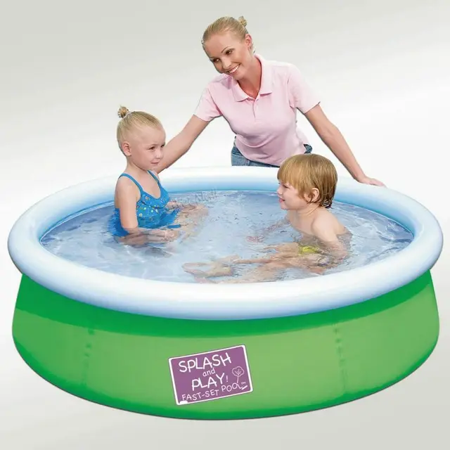 Bestway Splash And Play Fast Set Above Ground Pool Mini Inflatable Blow