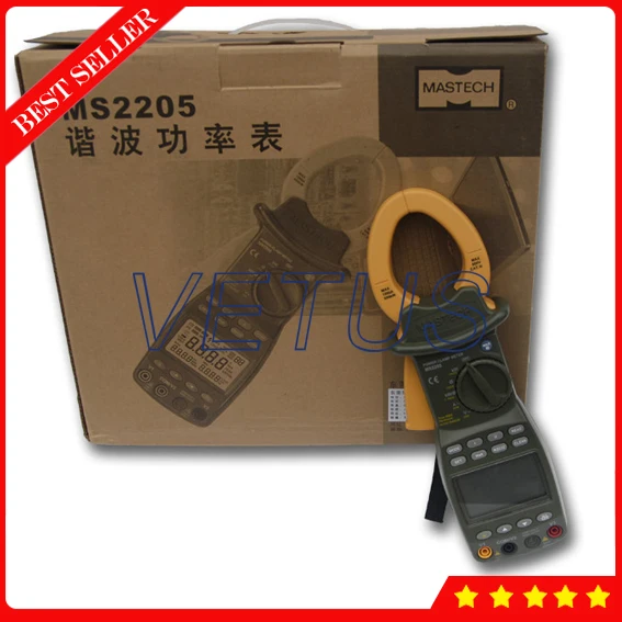 

Mastech MS2205 Three Phase Digital Power Factor Clamp Meter