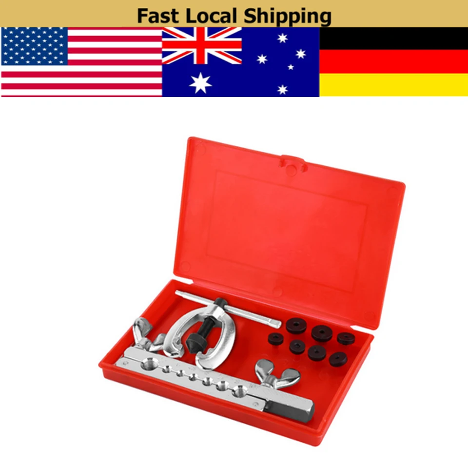 WALFRONT Pipe Flaring Tool Tube Repair Flare Flaring Bracket Brake Line