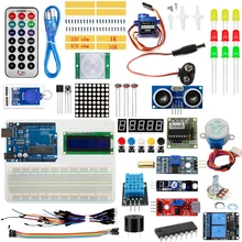 New Upgraded Version Starter Kit RFID learn Suite Kit LCD 1602 for Arduino UNO R3 Servo Relay Sensor Module With Retail Box New Upgraded Version Starter Kit RFID learn Suite Kit LCD 1602 for Arduino UNO R3 Servo Relay Sensor Module With Retail Box