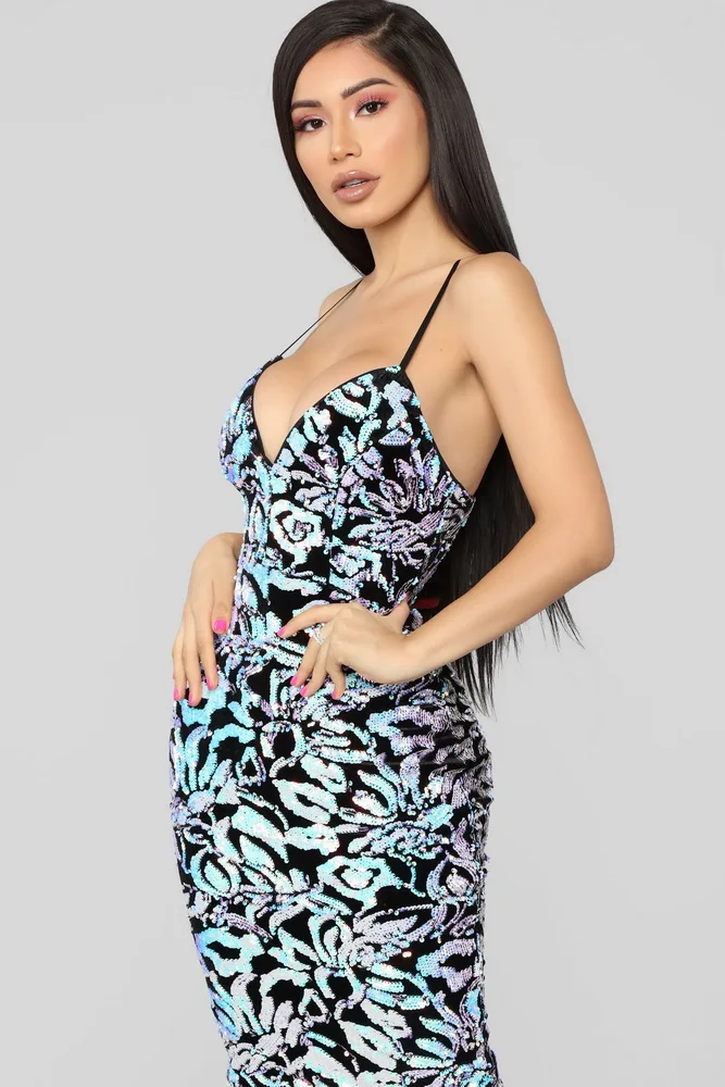 WD21685 Wendywu/пикантные Для женщин Спагетти ремень Bodycon блестками вечерние платье женское элегантное платье с блестками; Выходные туфли Клубные платья Vestidos - Цвет: WD21685