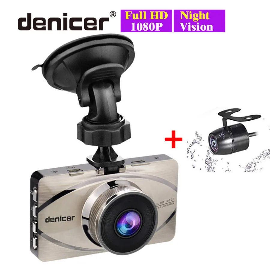 Denicer Новатэк 96655 Видеорегистраторы для автомобилей Камера Full HD 1920x1080 P видео