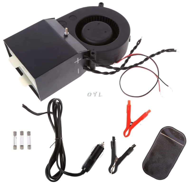 

350W 500W PTC Ceramic Car Heating Heater Hot Fan Defroster Demister DC 12V