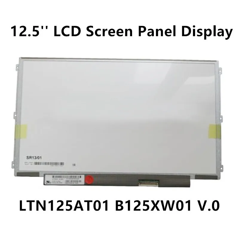 

FTDLCD 12.5'' LCD Screen IPS Panel Matte Display Repair Laptop LTN125AT01 B125XW01 V.0 40 Pin (No Touch)