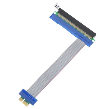 

Flexible Cable PCIE 1X to 16X Express Slot Riser Card Extender Extension Ribbon