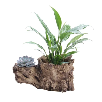 

Simulation Tree Root Succulent Plant Pot Garden Planting Pots Outdoor Botanic Garden Beautiful Garden Flower Pot DIY (SU5013)
