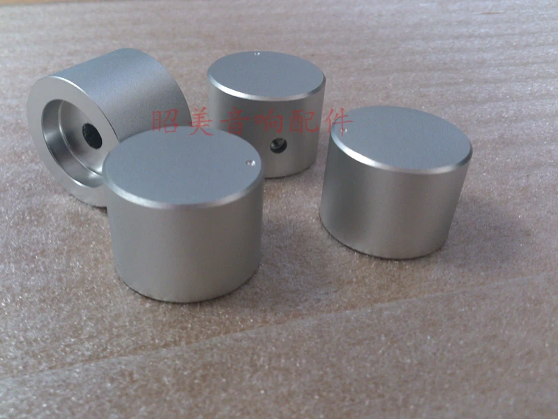 

2pcs aluminum knob potentiometer knob 30*22mm Scrub potentiometer cap car knob switch cap Encoder for amplifier