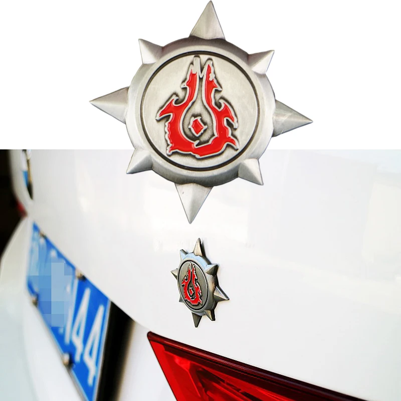 

3D Metal Horde Wow World of Warcraft Game Car Styling Auto Motorcycle Body Decals Wall Sticker