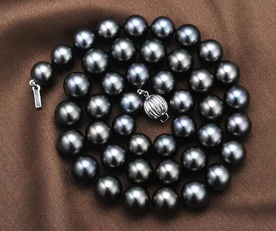 

189-10MM NATURAL TAHITIAN PEARL NECKLACE
