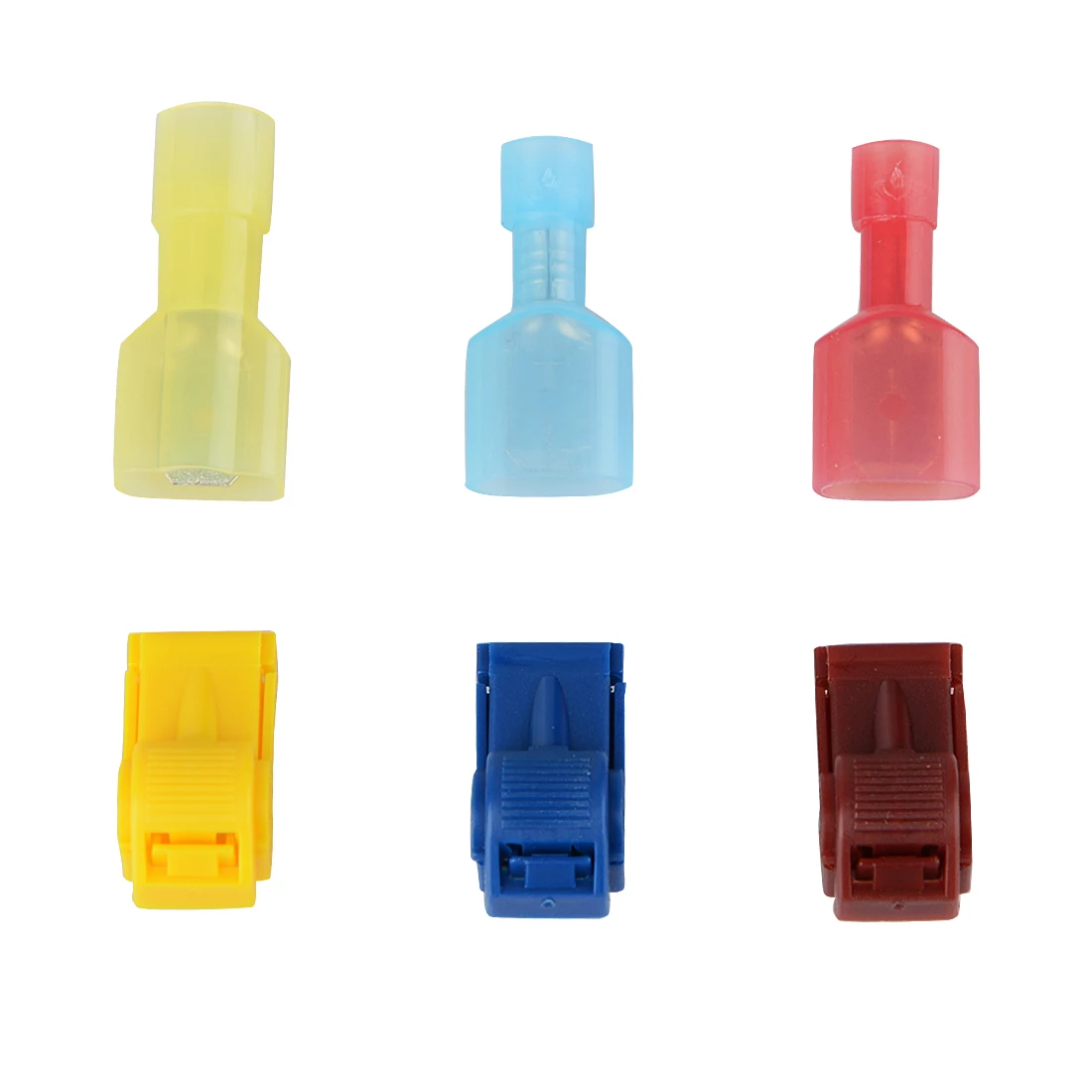 

Electrical Wire Connectors Terminals Crimp Terminal Scotch Lock Quick Splice Electrical Car Audio Kit Tool Set 90 Pairs/bag