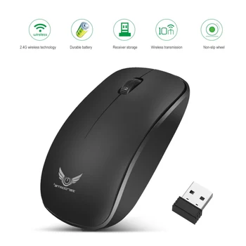 

Mini Wireless Bluetooth USB Mouse 2.4Ghz Original Mouse 3 Buttons Optical Ergonomic Computer Mouse For Laptop PC Cordless Mouses