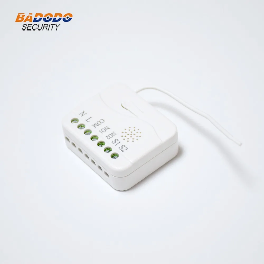 Z Wave Plus разъем модуль Встроенный в стену двойной реле TKB дома TZ74 2 канала