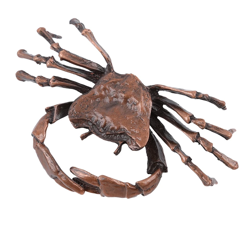 middle crab Железный горшок аксессуары муравей Краб покрытая крышкой тяга металла чай Аксессуары общий чайный набор кунг-фу - Цвет: middle crab