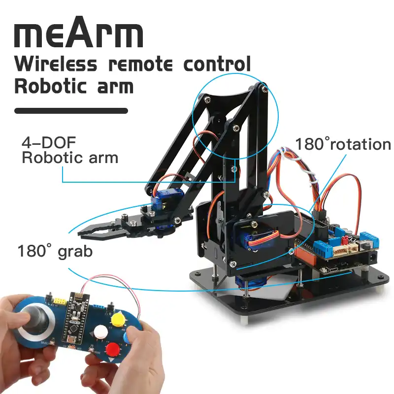 arduino controlled robotic arm