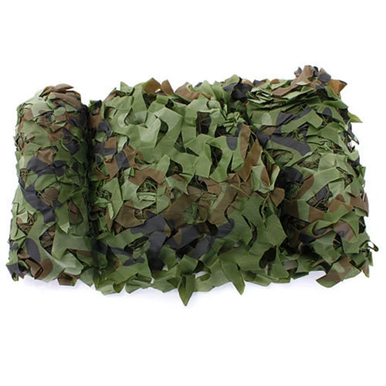 Günstige 7m x 1,5 m Woodland Camouflage Net Schießen Verstecken Armee Net Jagd Camo Netting