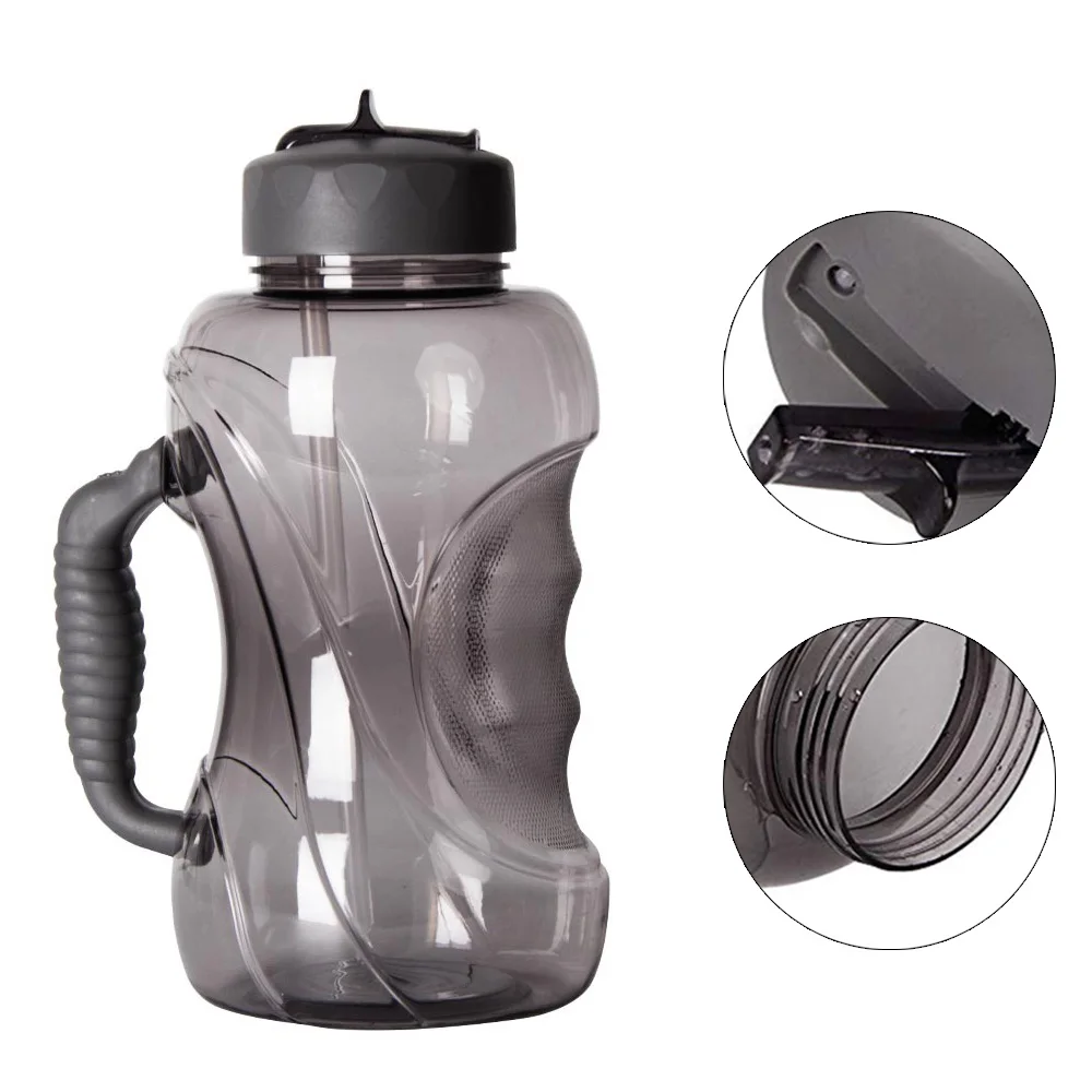 

1.5L Large Capacity Sport Water Bottle With Straw for Outdoor Tool Sports Gym Fitness Training Camping Running Water Bottles