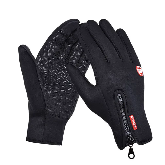 Full Finger Cycling Gloves For Men And Women Waterproof Wind-stopper Mittens New